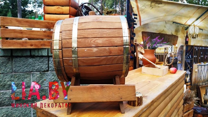 картинка Бочонок 25 л (сосна) картинка Бочонок 25 л (сосна)